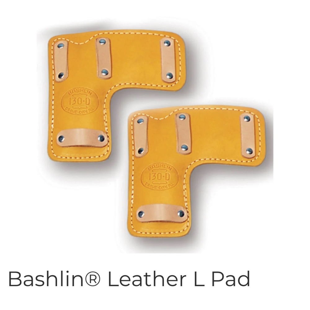 NEW Bashlin Leather L Pad Men’s, climbing pads